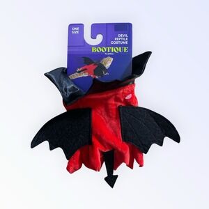 Red Devil Halloween Reptile Costume For Bearded Dragons BOOTIQUE